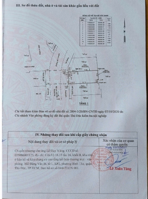bán đất mặt tiền đường số 1, khu cư xá Điện lực