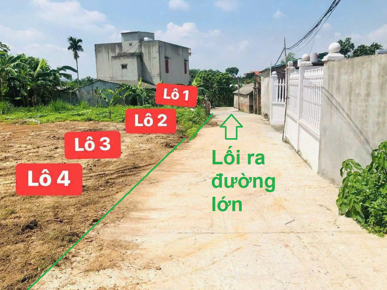 Bán đất 110m² ngang 6,55m giá 580 triệu Phường Tự Lạn