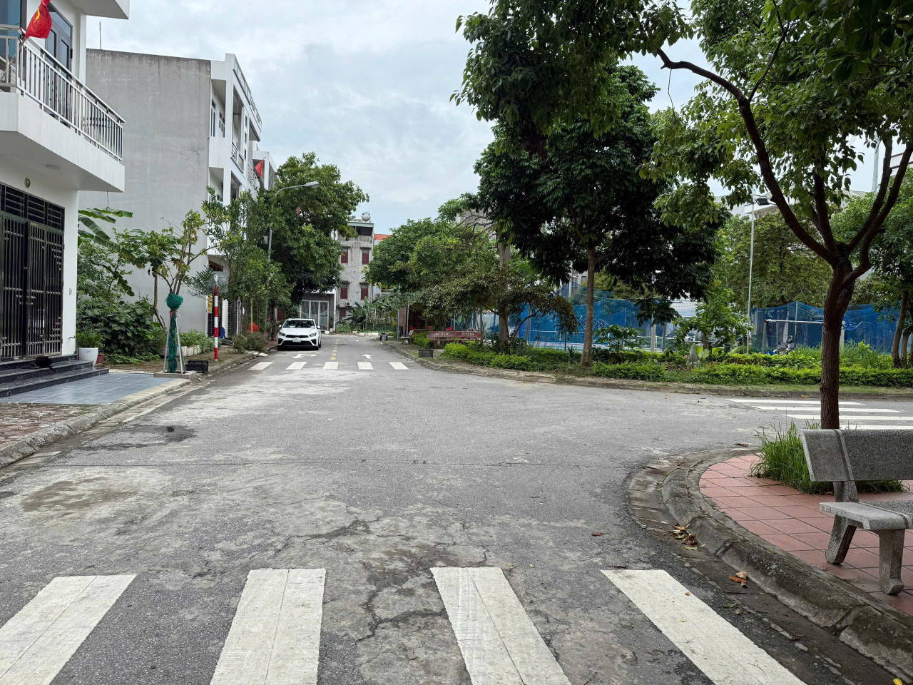 Bán đất đẹp dự án Vạn Lộc Tứ Minh, Hải Dương nhìn vườn hoa