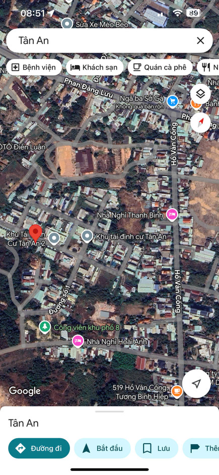 Đất TĐC Tân An-Tương Bình Hiệp