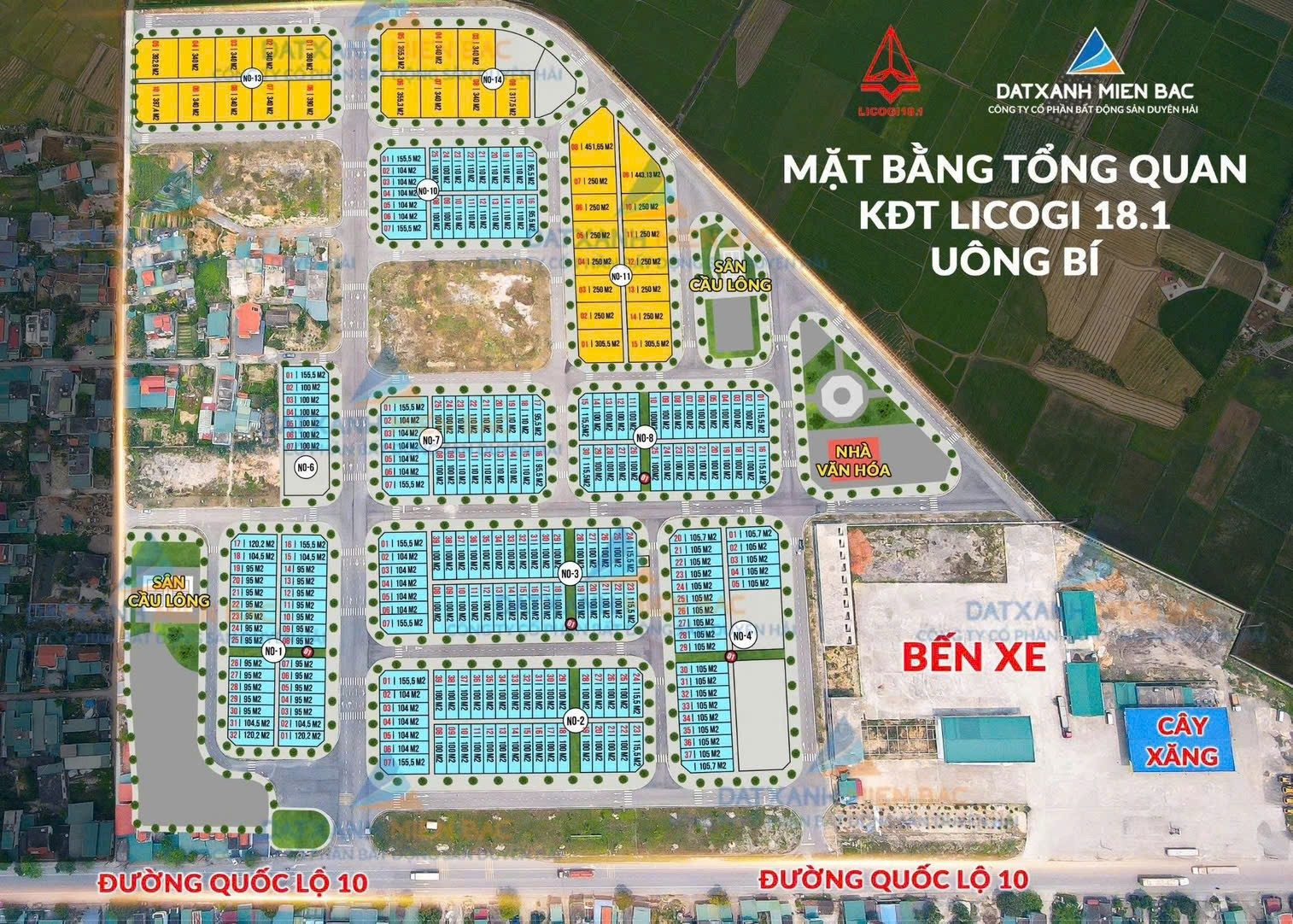 Đất nền dự án licogi18