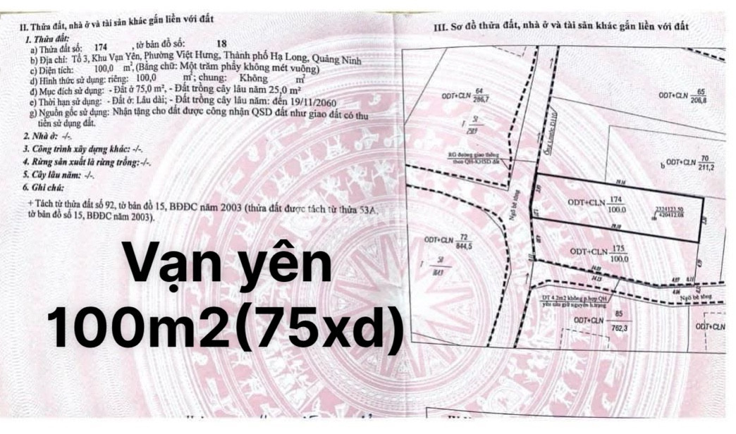 ĐẤT THỔ CƯ GẦN KCN HUYNDAI