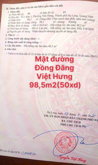 ĐẤT KINH DOANH MẶT ĐƯỜNG ĐỒNG ĐĂNG