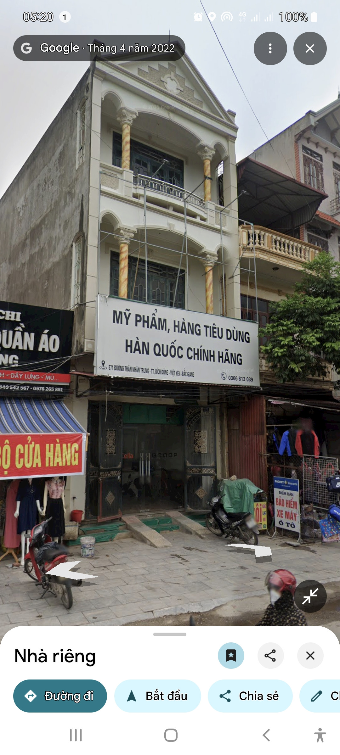 Bán nhà 110m² full thổ cư ngang 5m giá 15 tỷ tại Phường Việt Yên