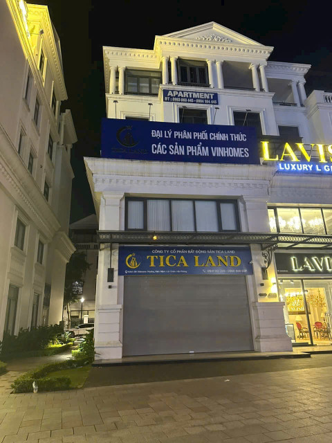 CHO THUÊ CĂN HỘ VINHOMES MARINA LÊ CHÂN, HẢI PHÒNG – 2 MẶT TIỀN, 5 TẦNG - GIÁ TỐT NHẤT KHU VỰC