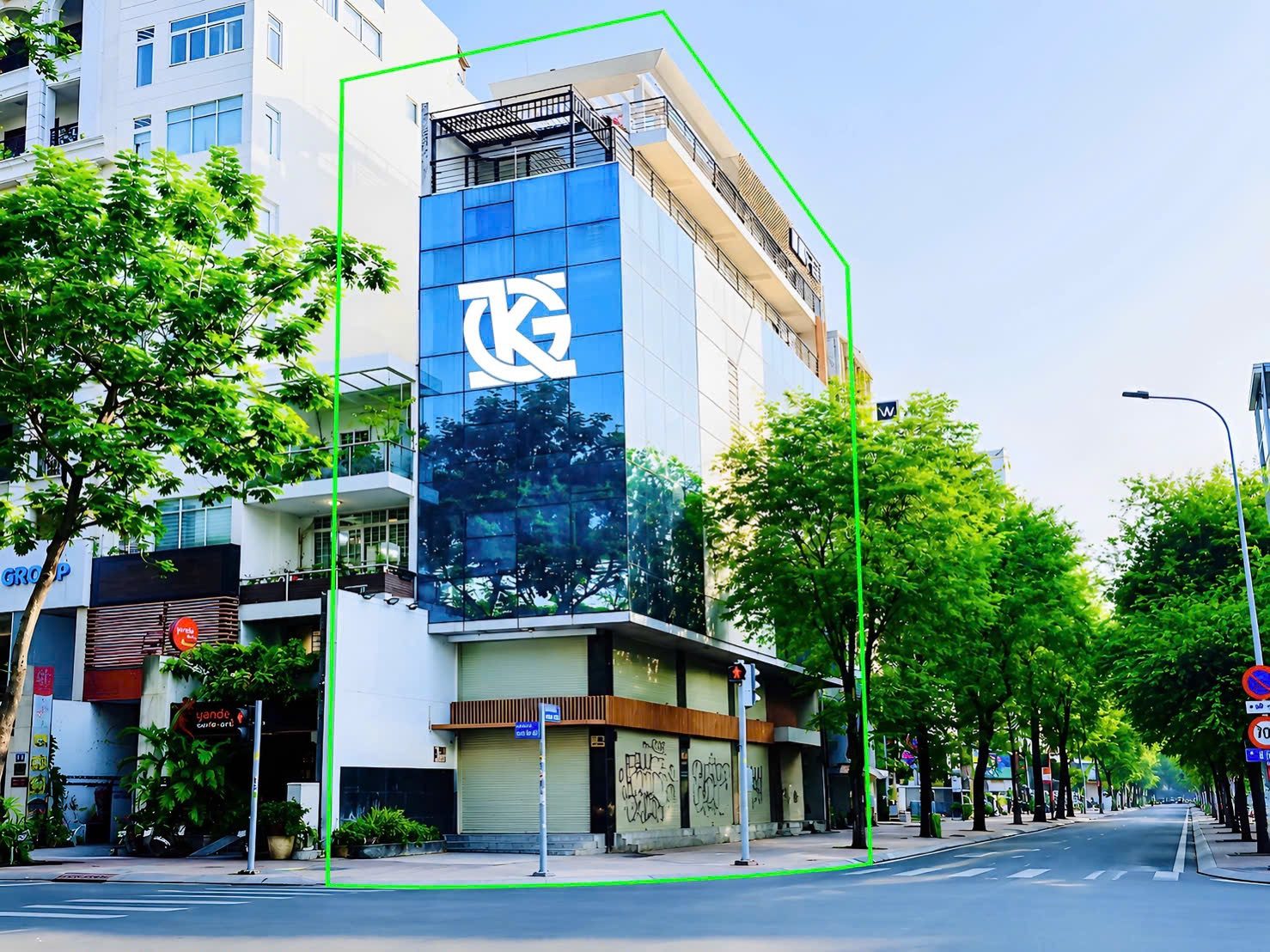 ❇️❇️ Cho Thuê Toà Nhà GÓC 2MT: 81 Võ Văn Tần + 55 Trương Định - Quận 3 - 4.5x26m, hầm, 7 tầng