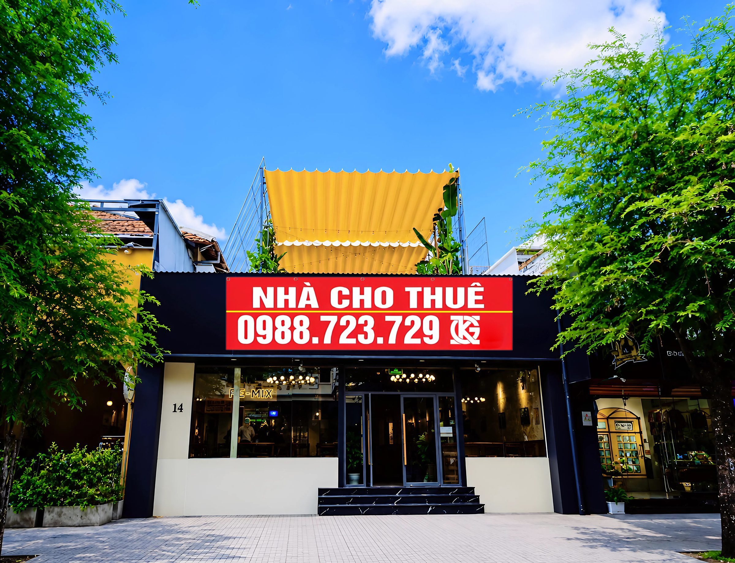 ❇️❇️ Cho Thuê Nhà Mặt Tiền: 14 Bà Huyện Thanh Quan - Quận 3 - 11x25m, 3 tầng