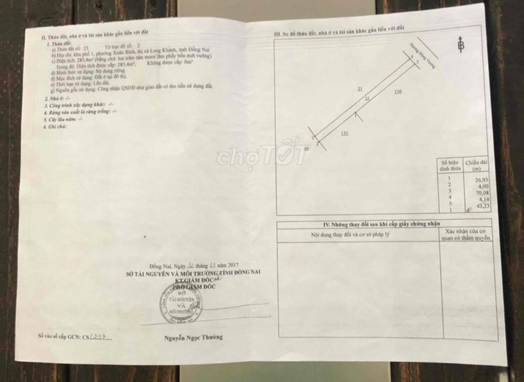 Nhà Đất Xuân Bình Long Khánh Đồng Nai