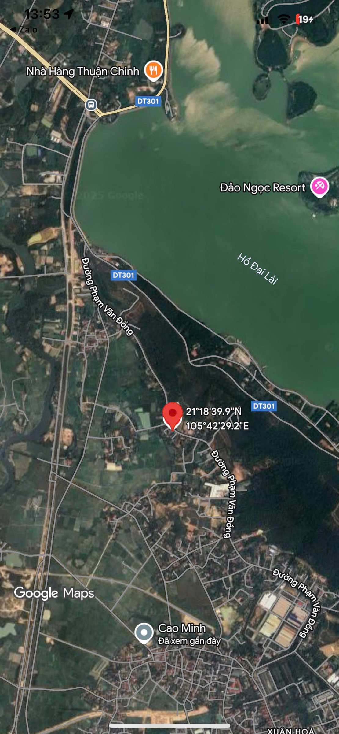Bán đất 100m² có sẵn 80m² thổ cư ngang 5m giá 2.2 tỷ tại Phường Xuân Hòa