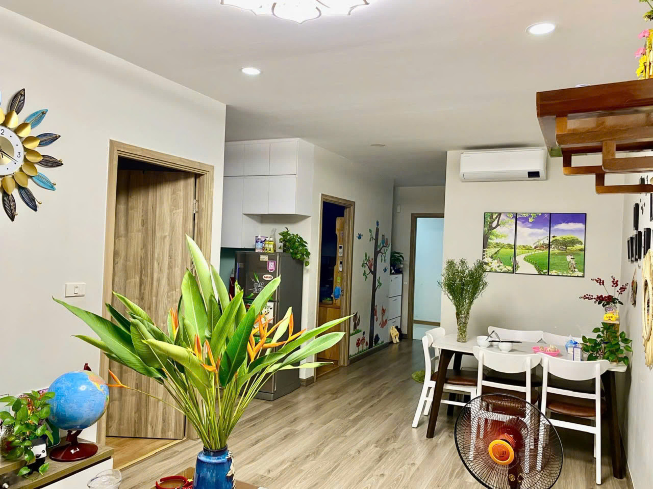 Xuống nhà mặt đất nên cần bán căn hộ 55m2 2 ngủ chung cư HH2 Xuân Mai Complex full đồ giá 2,85 tỷ