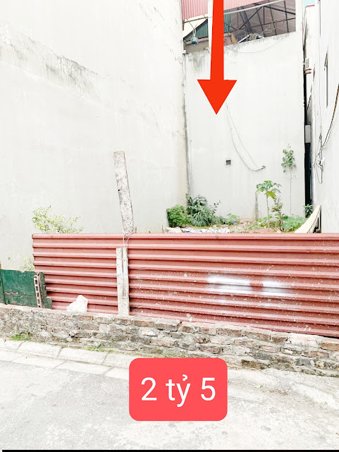 Chủ bán gấp mảnh đất 2 tỷ 5 ngõ ô tô ở Yên Nghĩa Hà Đông