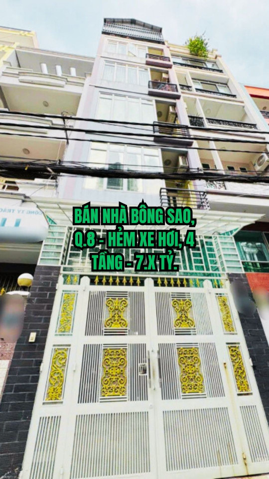 🏠 NHÀ MỚI P.4, Q.3 - GIẢM SỐC 1 TỶ, DÒNG TIỀN 35 TRIỆU - 6 TỶ.