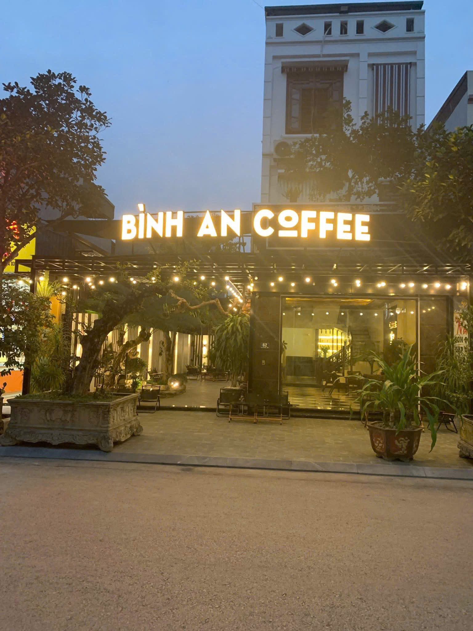 CHO THUÊ MẶT BẰNG QUÁN COFFEE BÌNH AN Địa chỉ: 62 Hà Huy Tập, P. Quảng Thắng, TP. Thanh Hóa