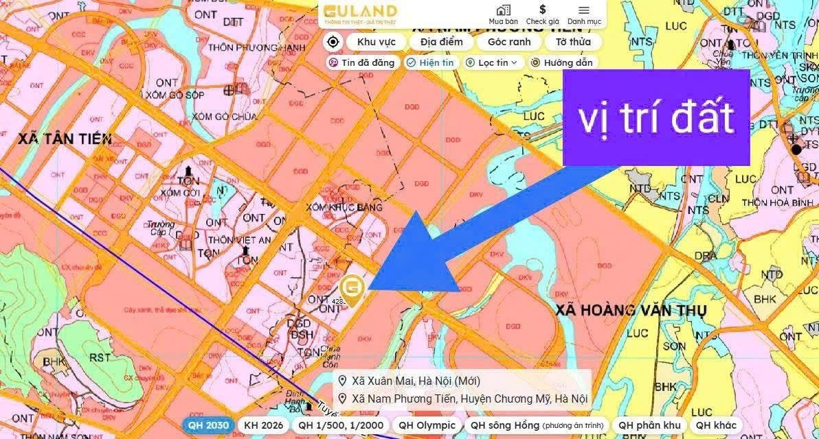 Mình đang cần bán ngay lô đất trục chính QL21 với nhỉnh 400triệu, sổ đỏ full thổ cư