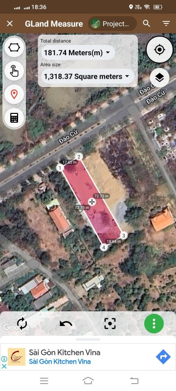 Bán đất 1330m² 43 tỷ tại Thị trấn Cần Thạnh Huyện Cần Giờ