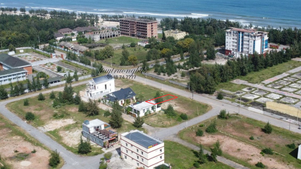 Bán đất sau Quảng Trường biển Cửa Việt - trục view biển và gần biển nhất cực hot