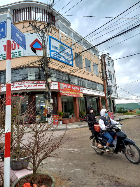 Lô góc siêu đẹp 142m2(2ty25)khu phố DIÊU TRÌ,TUY PHƯỚC, BÌNH ĐỊNH cũ, sát đường TRẦN BÁ