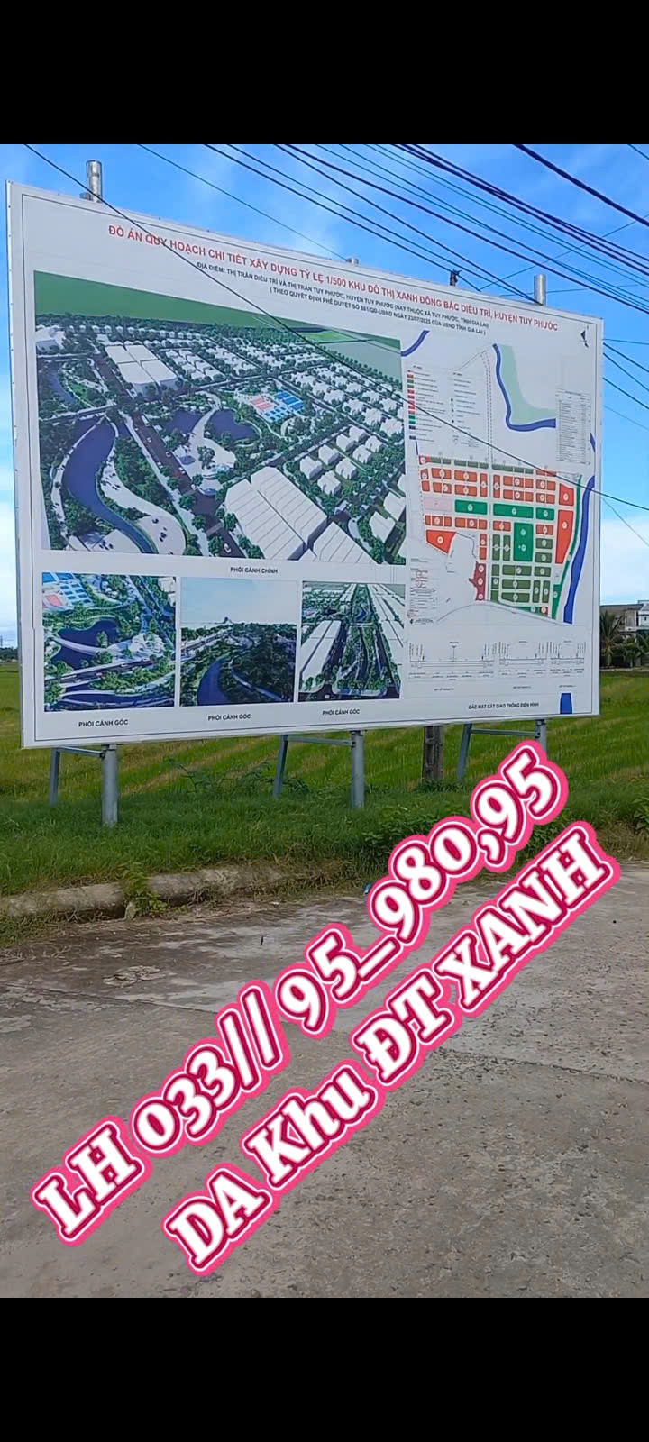 Lô góc siêu đẹp 143m2(2ty6)khu phố DIÊU TRÌ, sát đường TRẦN BÁ, H .tuy phước, Bình Định cũ
