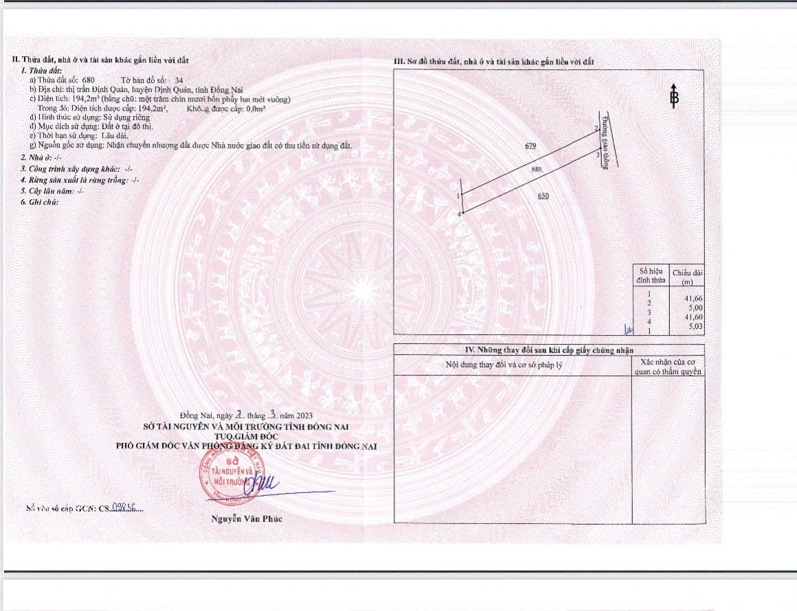 Đất nền giá rẻ Định Quán - Đầu tư sinh lời cao, tiềm năng tăng giá mạnh