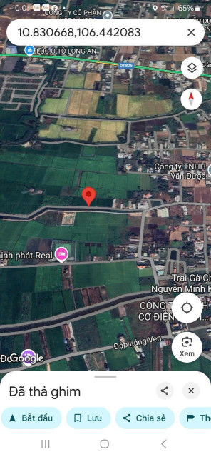 1 MẨU ĐÁT thổ cư THI TRẤN ĐỨC HOÀ