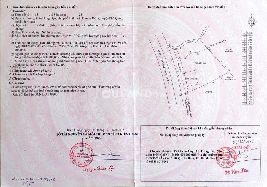 Chinh chủ Bán đất mặt tiền trần hưng đạo full đất thương mại , giá tốt