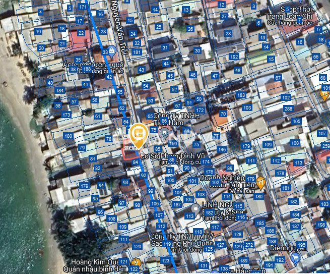 Bán  đất thổ cư 113m² , giá 9 tỷ tại đường Nguyễn Văn Trỗi, Thị trấn Dương Đông, Thành phố Phú Quốc, Kiên Giang