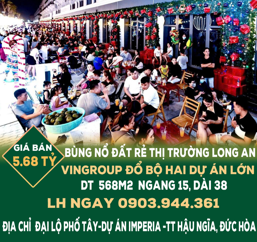 BÙNG NỔ ĐẤT RẺ THỊ TRƯỜNG LONG AN, VINGROUP ĐỔ BỘ HAI DỰ ÁN LỚN NHANH TAY SĂN NGAY GIÁ RẺ DỰ ÁN 197 ha và dự án 930 ha.