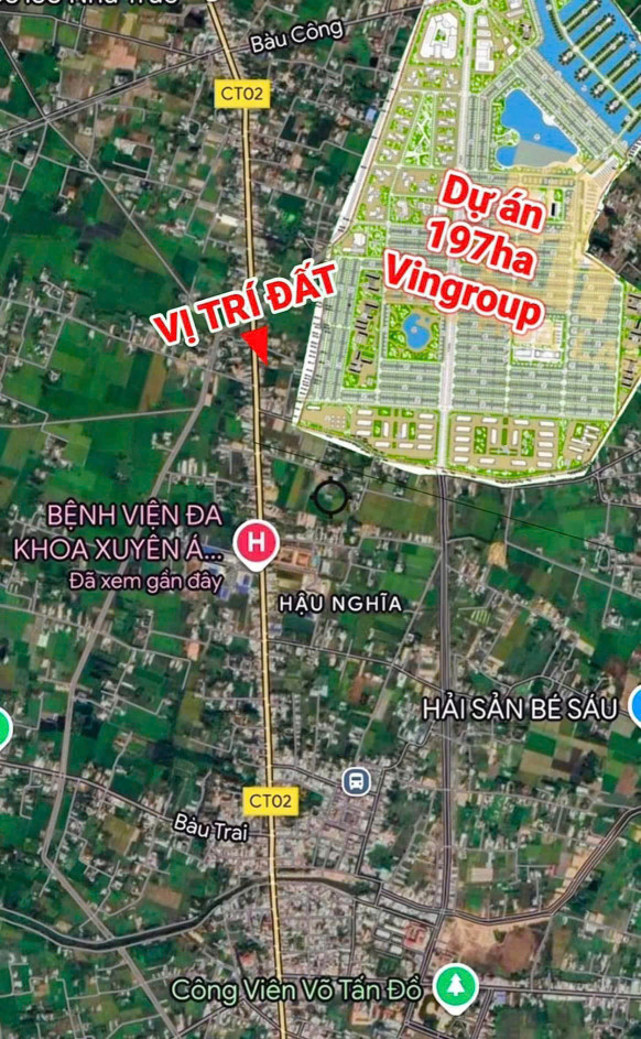ĐẤT ĐẸP DT825, HẬU NGHĨA, ĐỨC HÒA, LONG AN