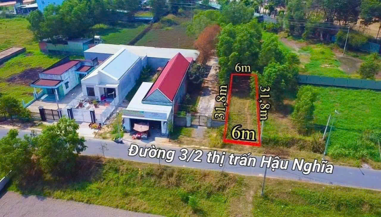 Đất 6x31 190m2 3ty1 sổ hồng riêng SDT 0909356049