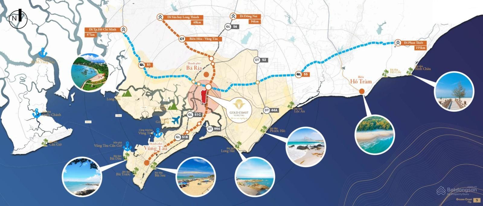 Bán biệt thự tại Gold Coast Vũng Tàu, 6,8 tỷ, 120m2, 4PN, 4WC, mặt tiền 6m, ngõ 13m, uy tín Hot!