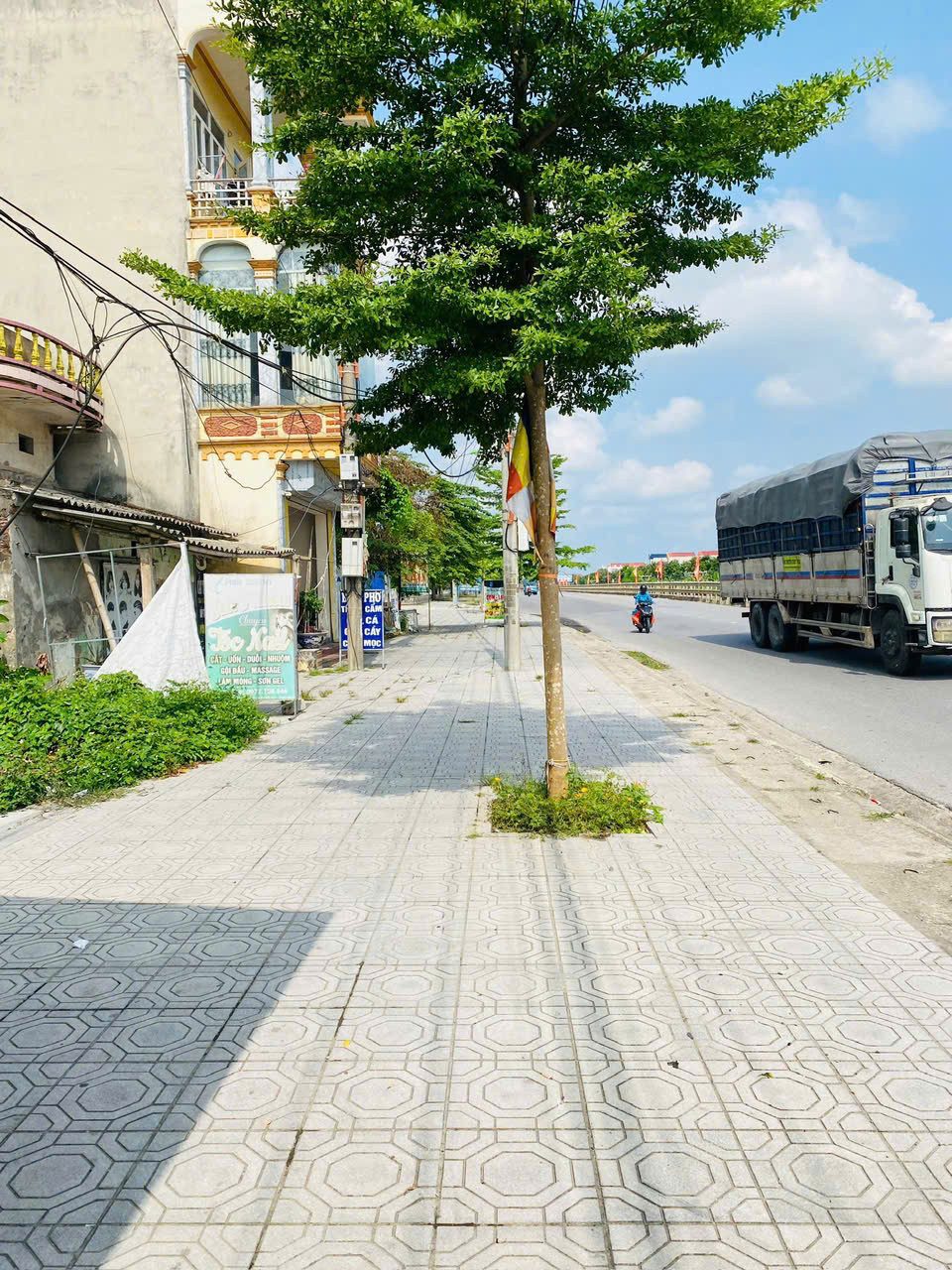 Bán đất 105m2 mặt đường QL21A Ngay khu hành chính cũ huyện Mỹ Lộc - Vỉa hè rộng