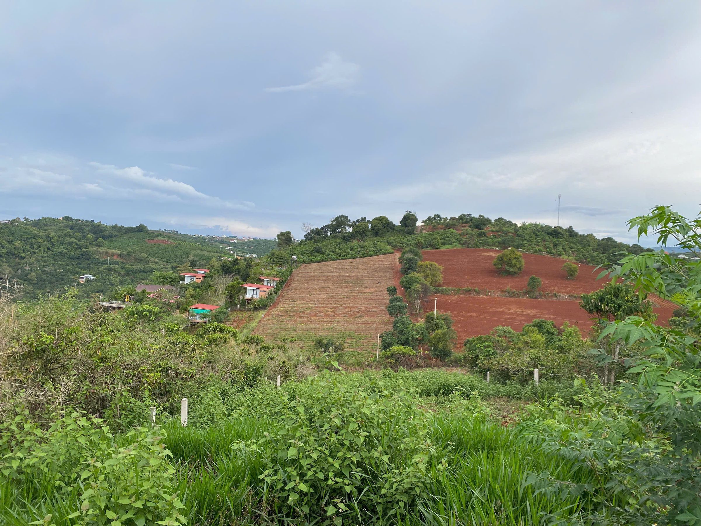 Đất view đẹp ở thị trấn Nam Ban chỉ 800m ra đường nhựa. GIá 1.25 tỷ/504m2. Sẵn thổ cư 200m