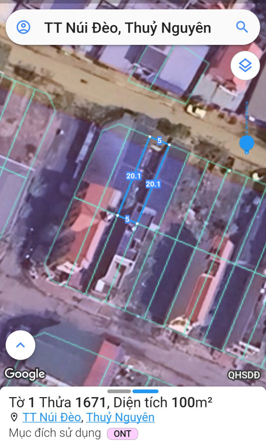 Bán đất 100m² vt1. 5.65 tỷ tại Núi Đèo  Thuỷ Nguyên. liên hệ 0362558882