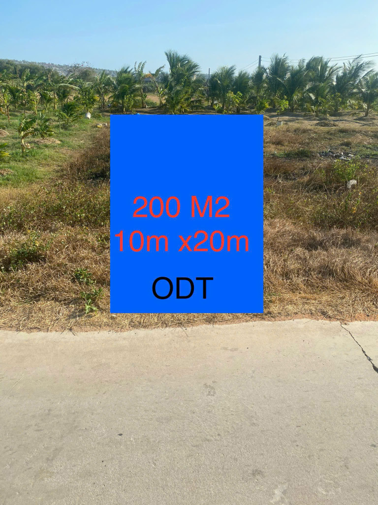 cần sang nhượng 200m2 đất ODT -Đất tại kp phú thịnh -TT phú long.