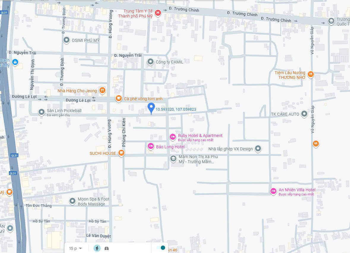Siêu Phẩm Đất Lớn 2000m2 mặt tiền Trương Định, Trung Tâm Phú Mỹ Giá Cực Hấp Dẫn