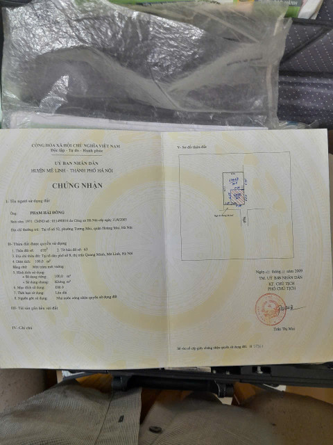 VỊ TRÍ ĐẸP - ĐẦU TƯ SINH LỜI - Chính Chủ Cần Bán Nhà Tại Thị trấn Quang Minh, Mê Linh, Hà Nội