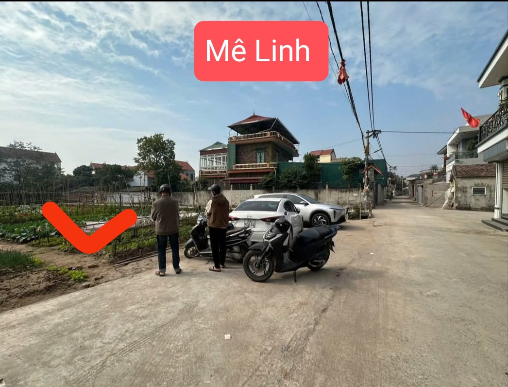Mê Linh 1 tỷ 9 đường 2 ô tô tránh gần KCN Quang Minh