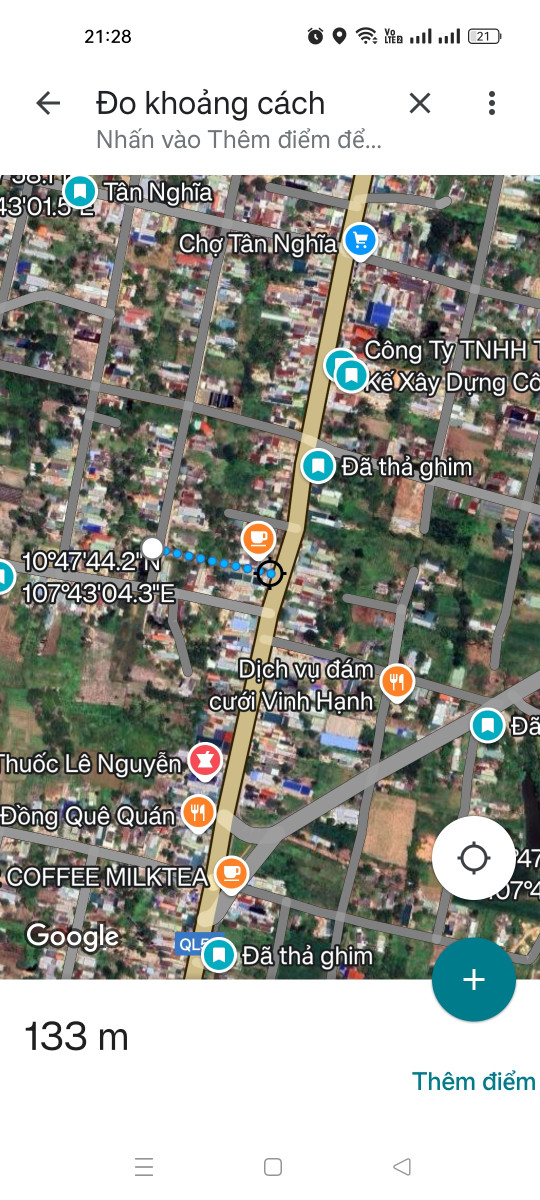 Bán đất 346m² 1.5 tỷ tại Thị trấn Tân Nghĩa Huyện Hàm Tân