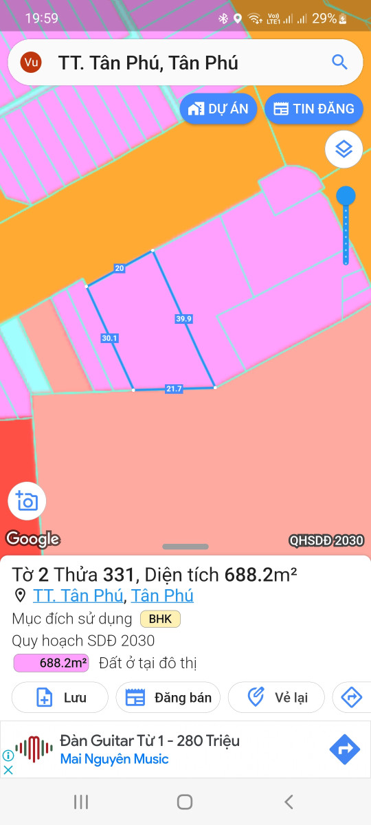 Nhà Đất TT Tân Phú Tân Phú Đồng Nai