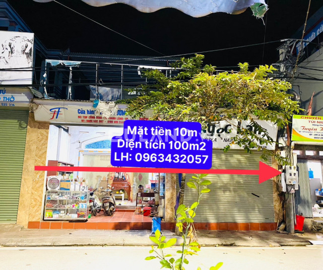 Chính chủ cho thuê mặt bằng KD tại trung tâm thị trấn Thanh Lãng- Bình Xuyên- Vĩnh