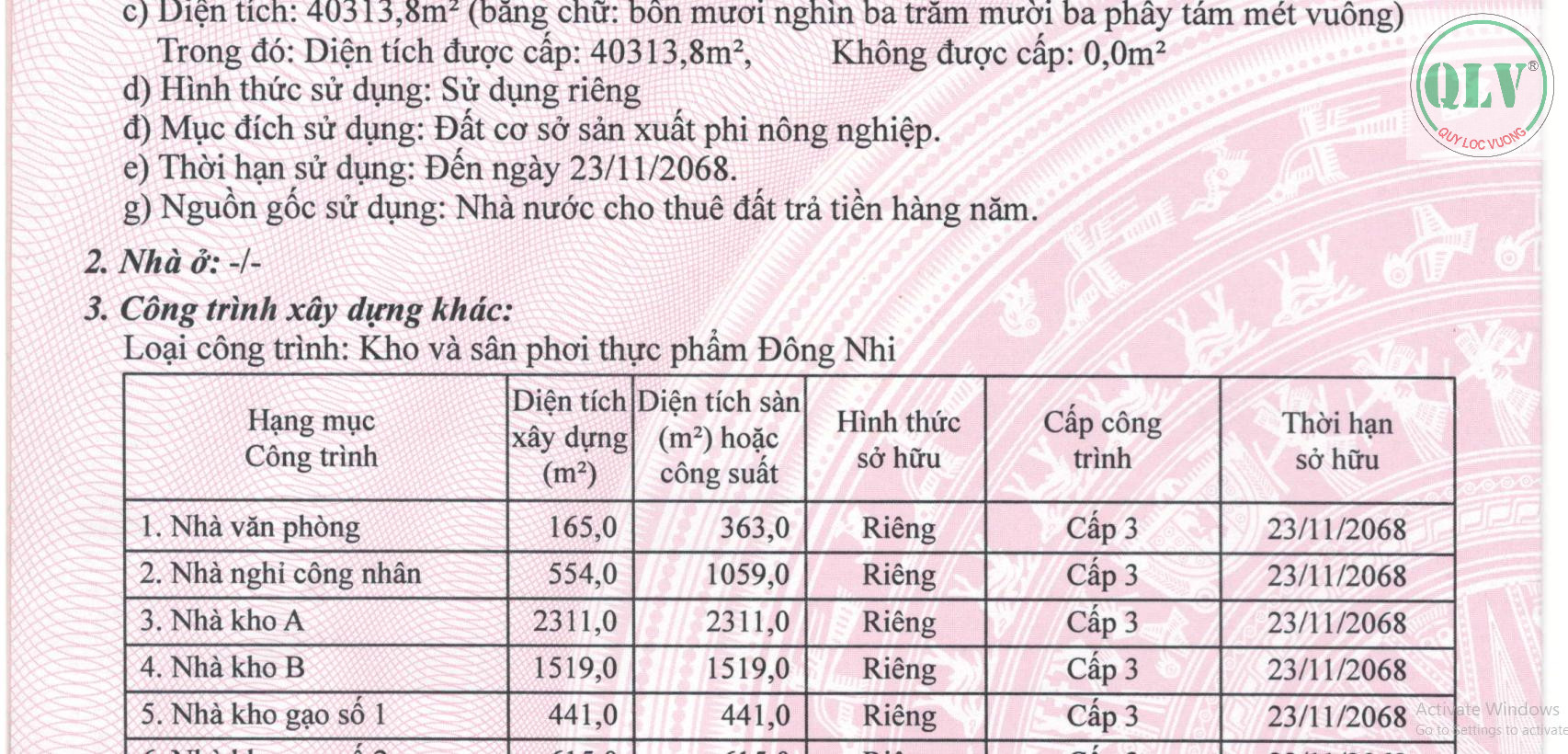 BÁN NHÀ XƯỞNG – TRẢNG BOM, ĐỒNG NAI – 40.313m²