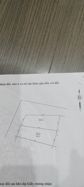 BÁN ĐẤT TRÂU QUỲ 60M2 MẶT TIỀN 4M, ĐƯỜNG Ô TÔ THÔNG, SĐCC, GIÁ 76 TRIỆU/M2. LH 0901426699