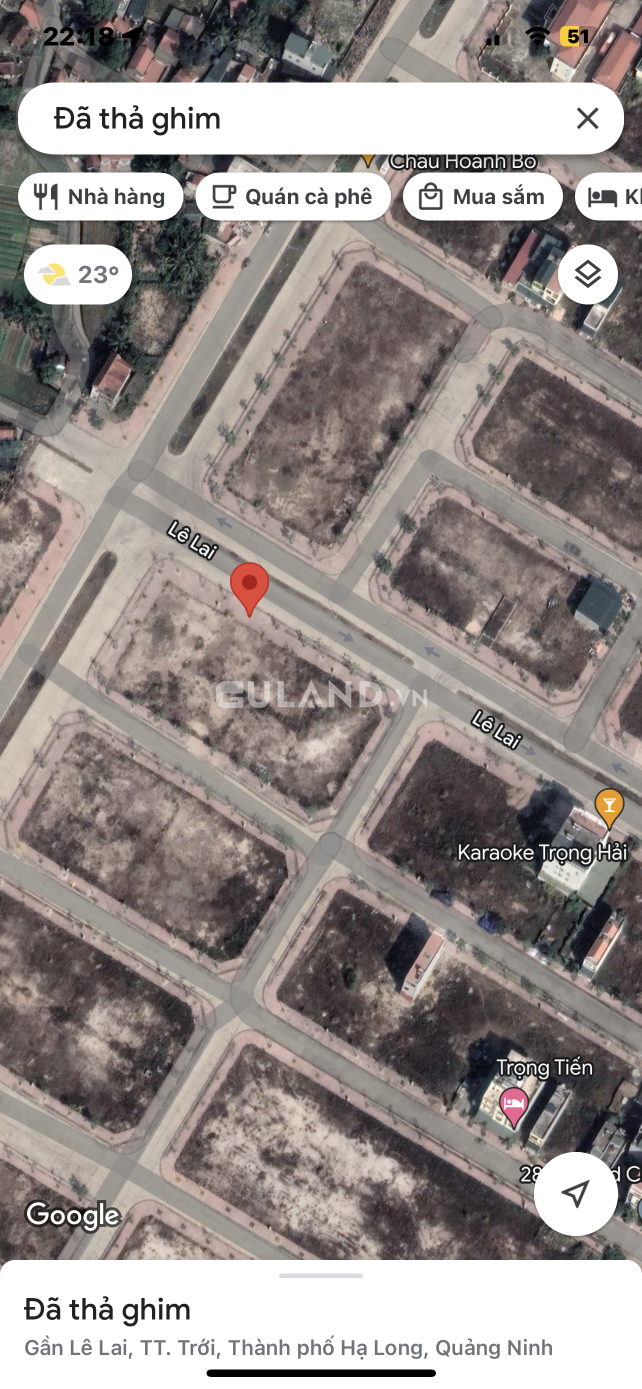 Bắc sông trới ô góc vườn hoa mặt đường 31m