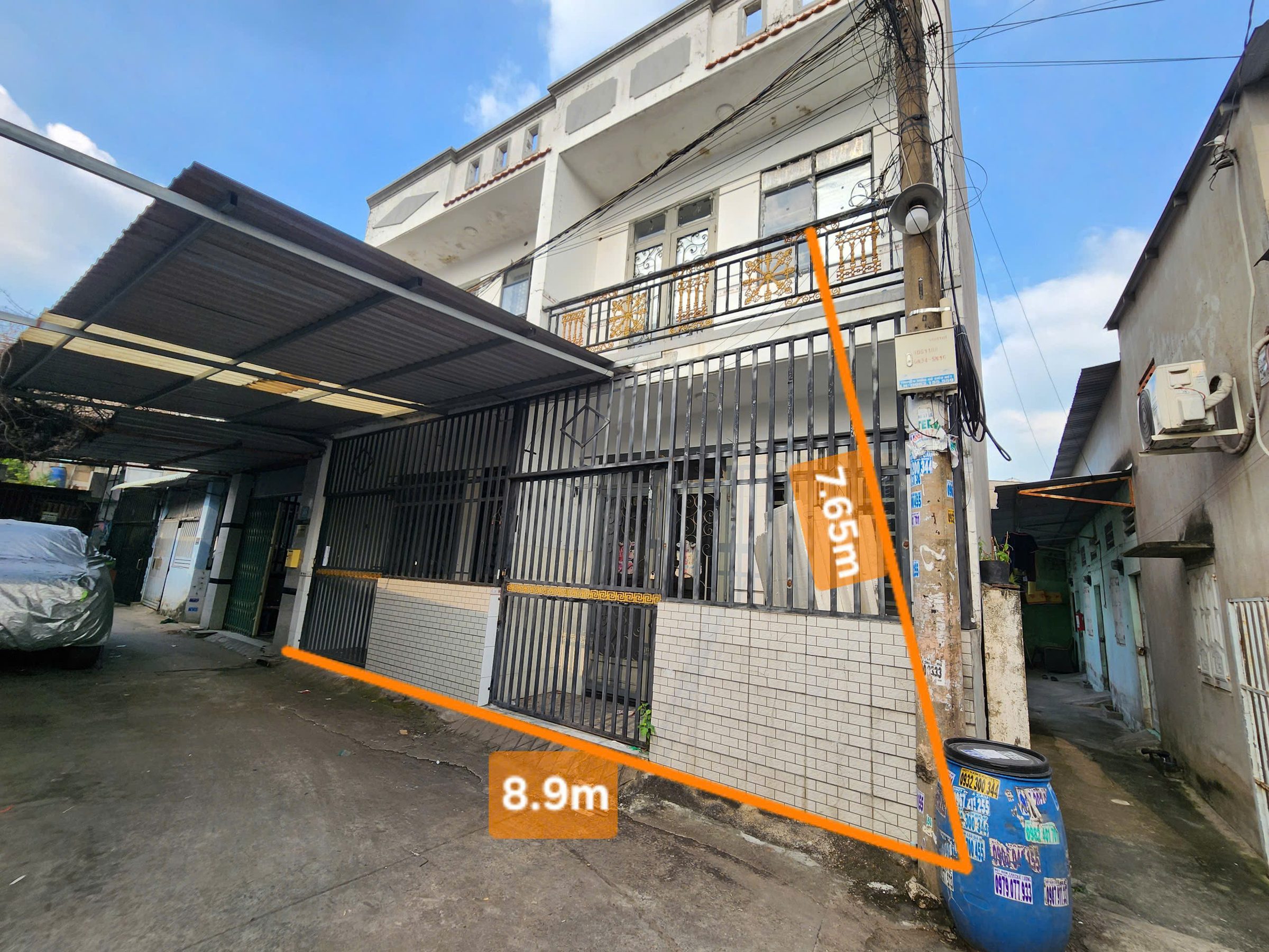 NHÀ TÂN ĐÔNG HIỆP DĨ AN 2 TỶ NHỈNH, NGÂN HÀNG CHÀO BÁN NHÀ NGANG 8,9M, DT 64M2