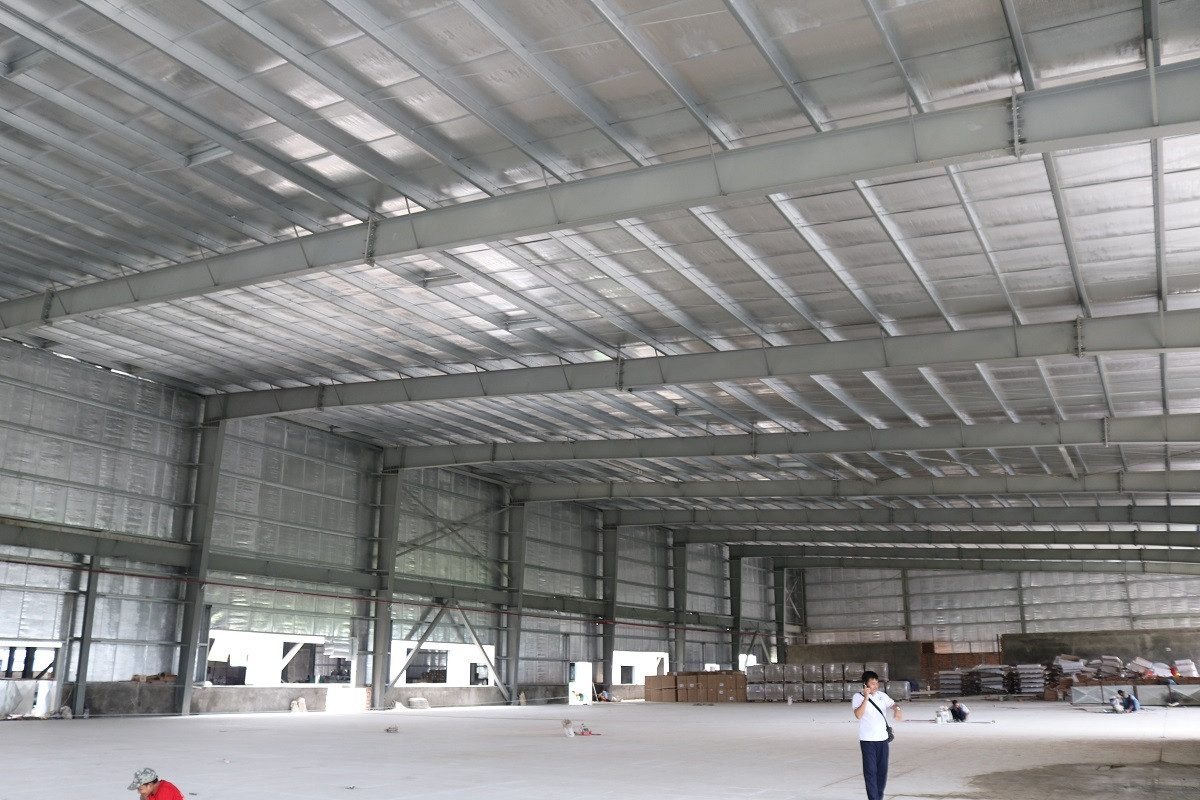 Xưởng Phú Giáo mới xây dựng 14400m2 VP 250m2, nhà ăn 100m2. PCCC tự động nghiệm thu, đường cont