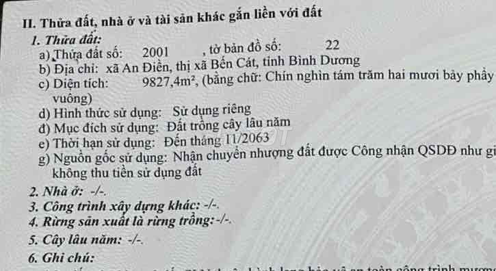 An Điền 1ha mặt tiền bao quanh đất tiềm năng tương lai giáp rạch