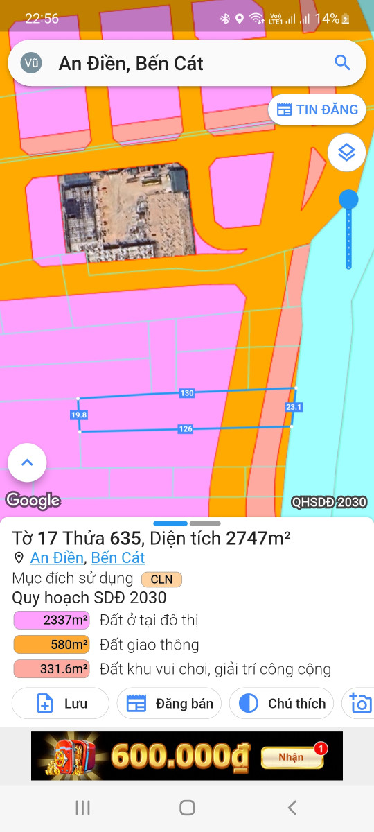 Nhà Đất An Điền Bến Cát Bình Dương