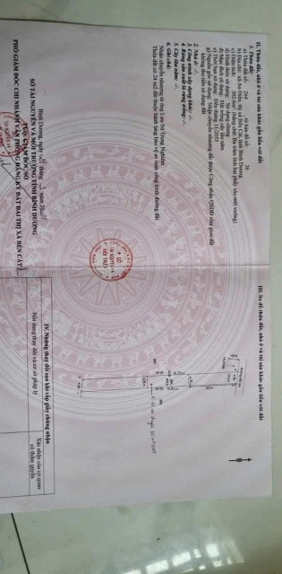 Bán đất An Điền Bến Cát giá rẻ cho công nhân 300 m2 giá 790tr