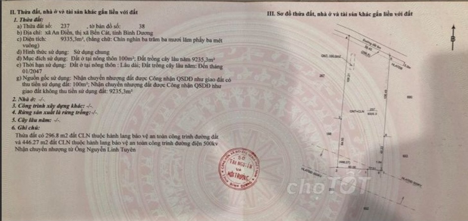Nhà Đất An Điền Bến Cát Bình Dương