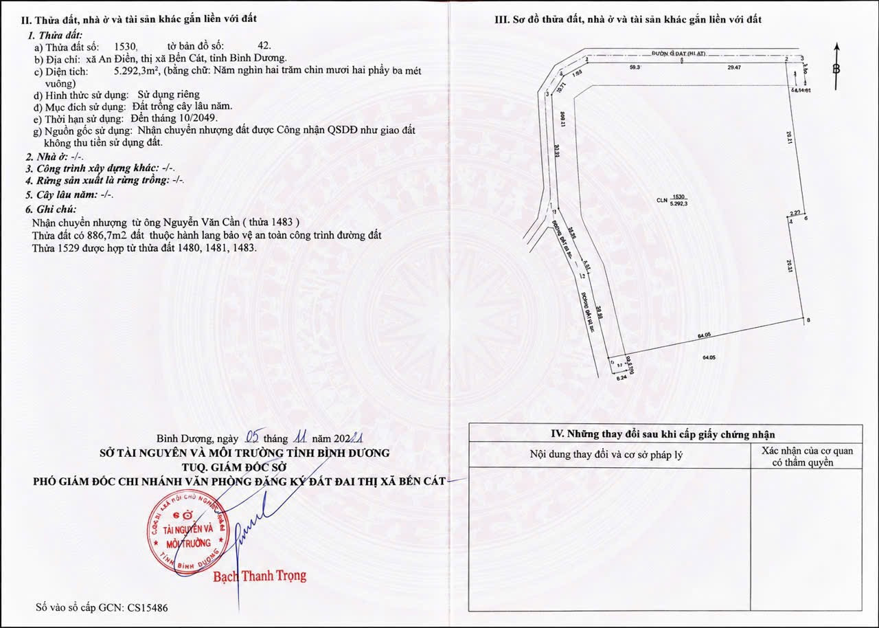 Bán đất quy hoạch skc Bến Cát, Bình Dương
